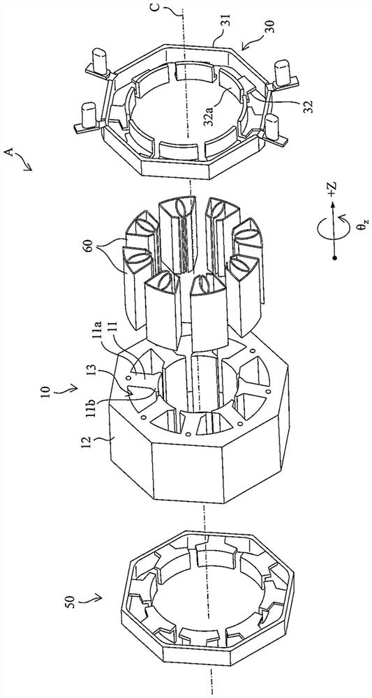 Motor stator and method for manufacturing motor stator