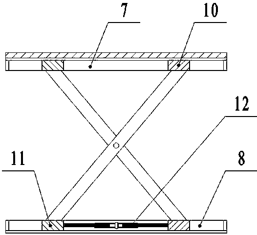 Lifting adjustable multifunctional writing desk