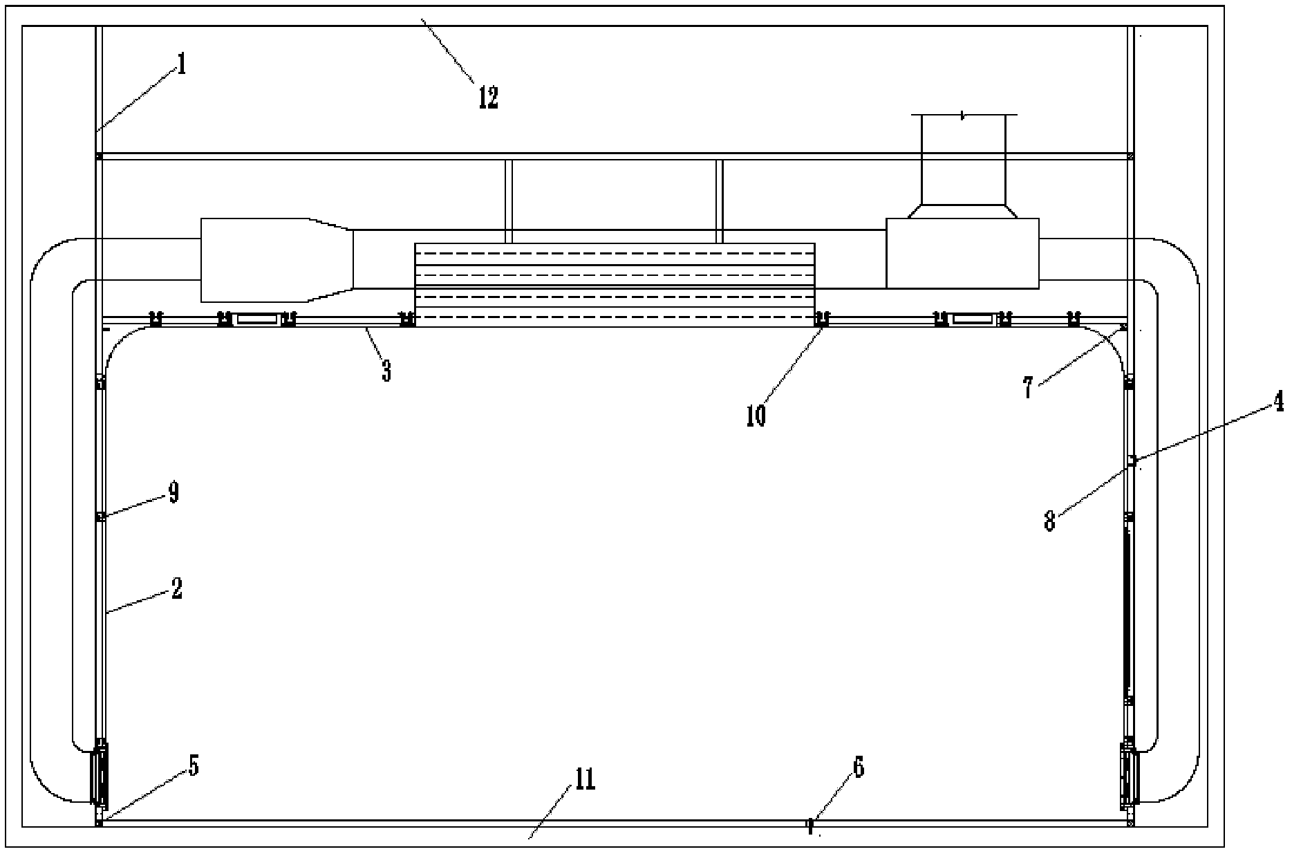 Modularized clean operating room and installation technology thereof