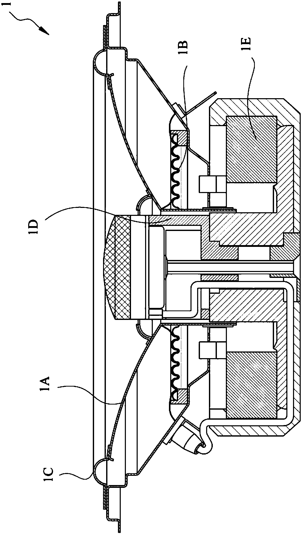 A manufacturing method of a horn vibrating reed applying desizing raw cloth