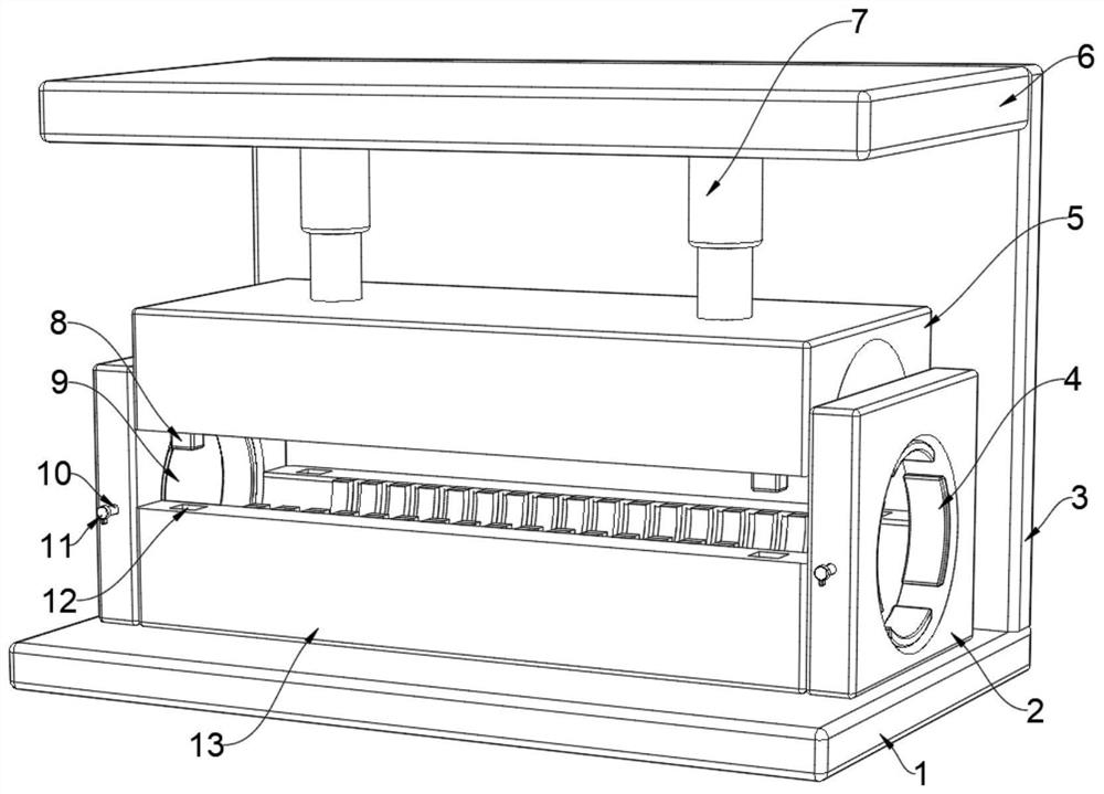 Corrugated pipe forming device