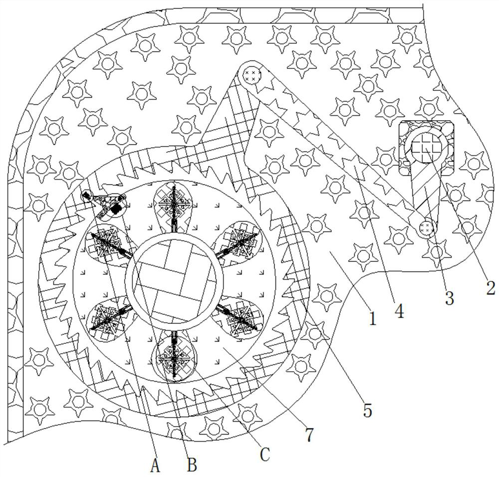 Bearing auxiliary oiling device for mine ventilator