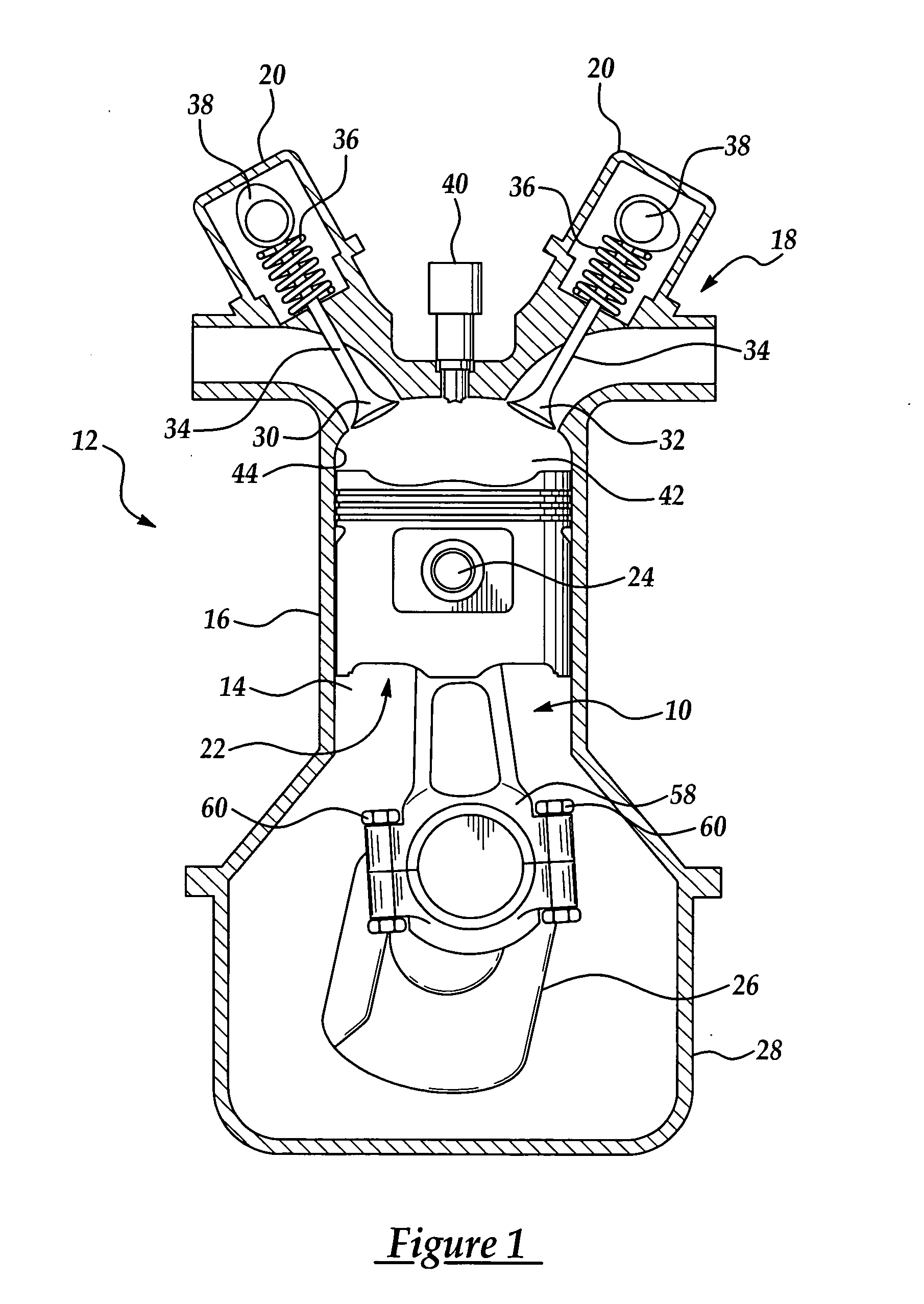 Connecting rod assembly for an internal combustion engine and method of manufacturing same