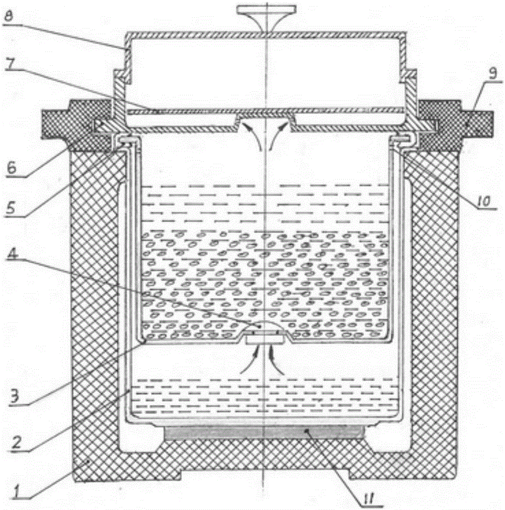 Micro-pressure steam rice cooker