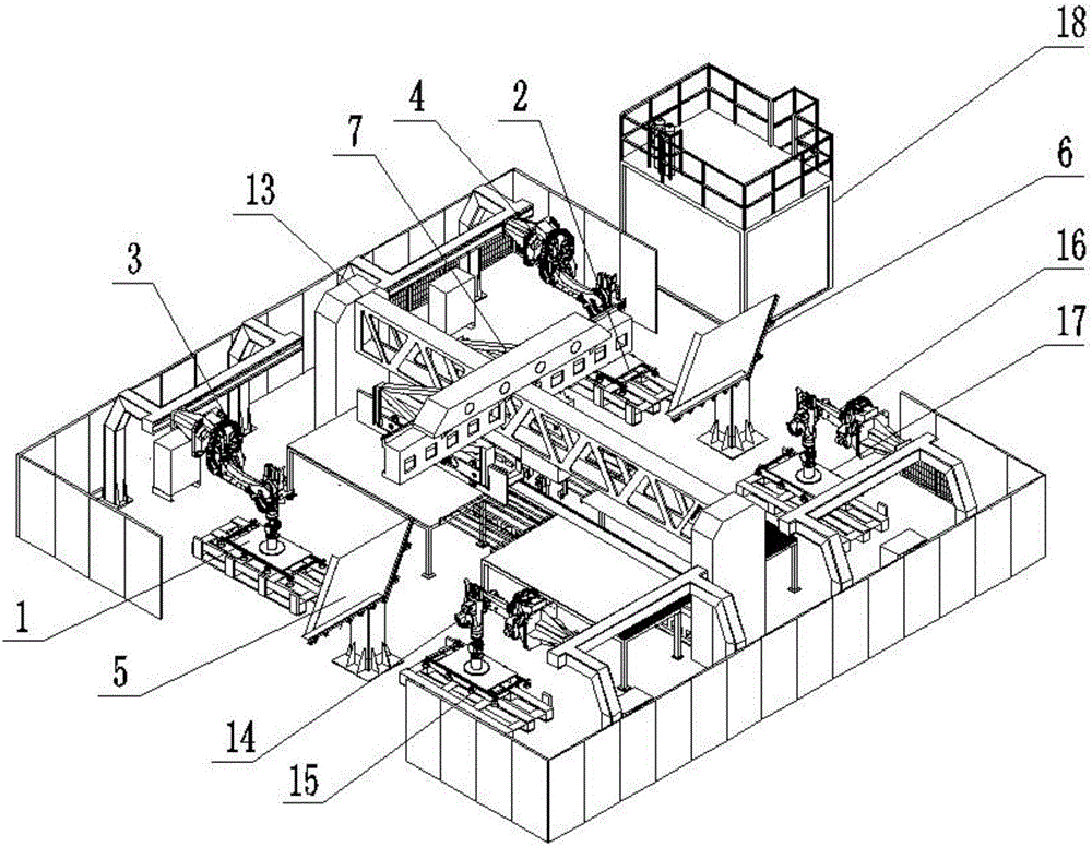 Full-automatic laser splice welding production line