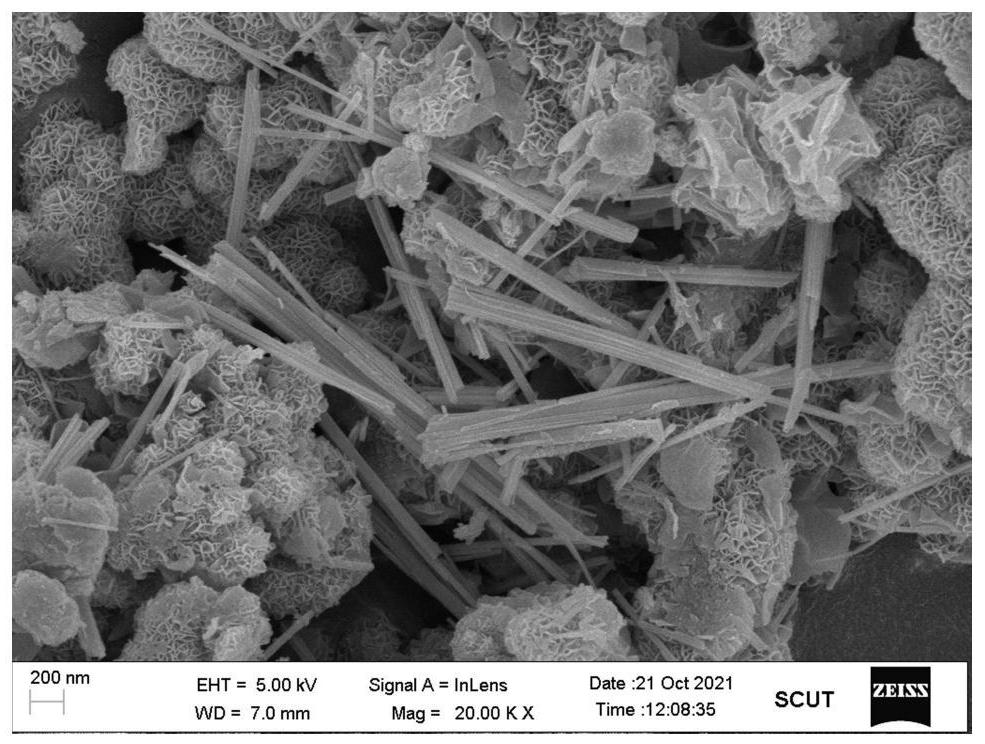 Composite manganese oxide catalyst for synchronously removing VOCs (Volatile Organic Compounds) and NOx in medium and low temperature flue gas as well as preparation method and application of composite manganese oxide catalyst