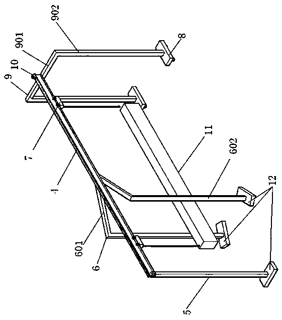 Transportation and installation bracket for assembled construction component and construction method thereof