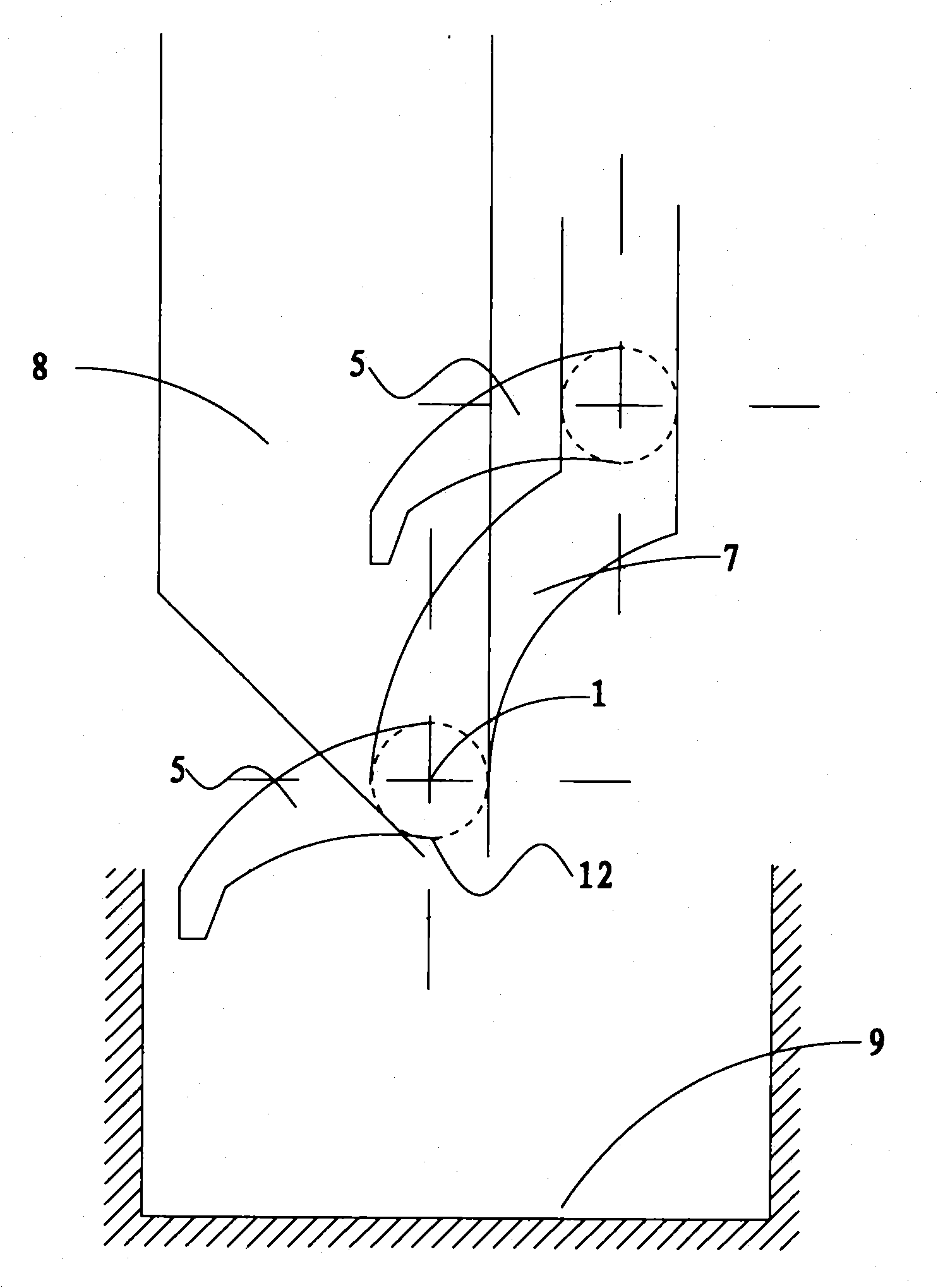 Device for identifying closing state of gate of elevator skip