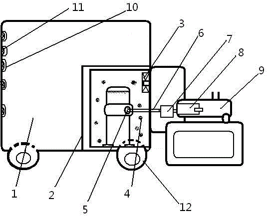 Refrigerating device