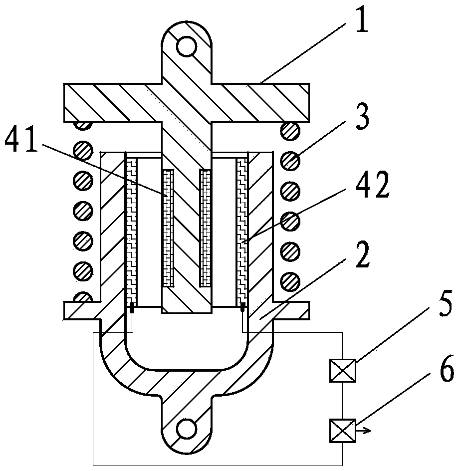 Electric damping shock absorber