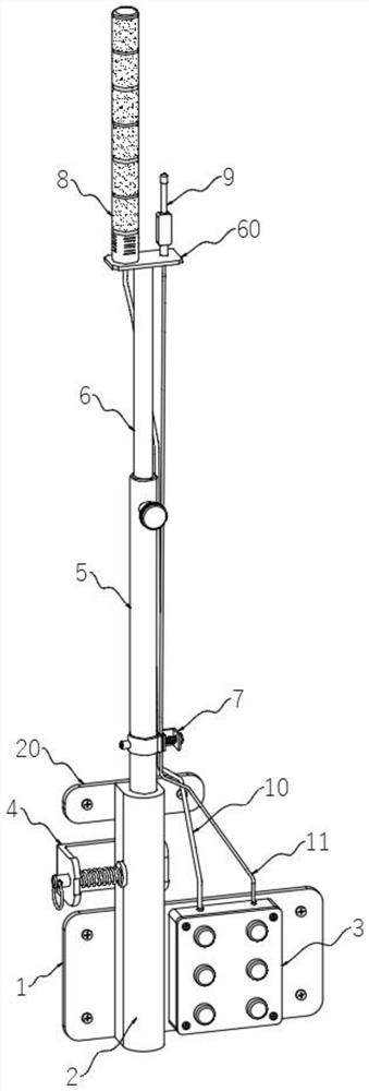 Calling alarm device used for marine HMI andon system