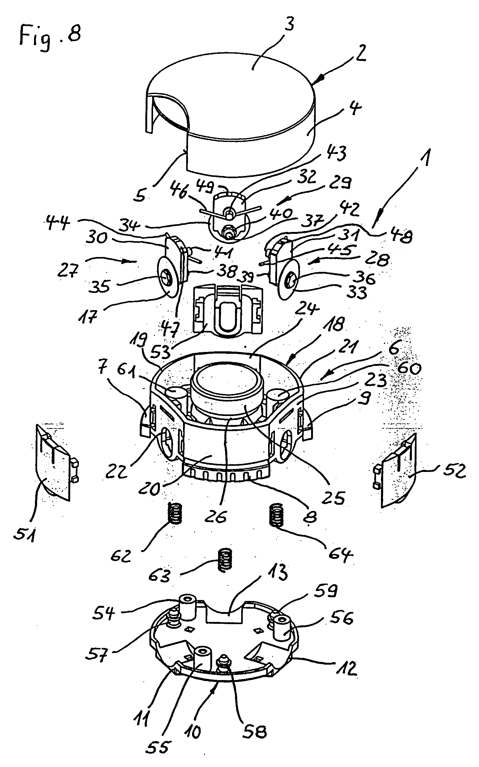 Cutting unit for cutting sheet material