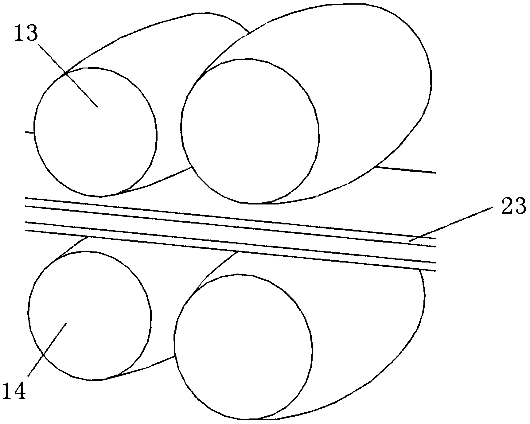 High-temperature resistant composite material production system with heating uniformity