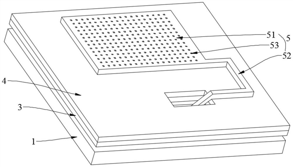 Flexible humidity sensor based on ink-jet printing and preparation process thereof