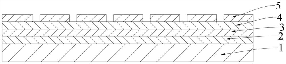 Flexible humidity sensor based on ink-jet printing and preparation process thereof