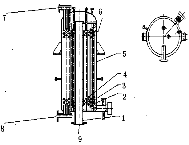 Coiler type condenser