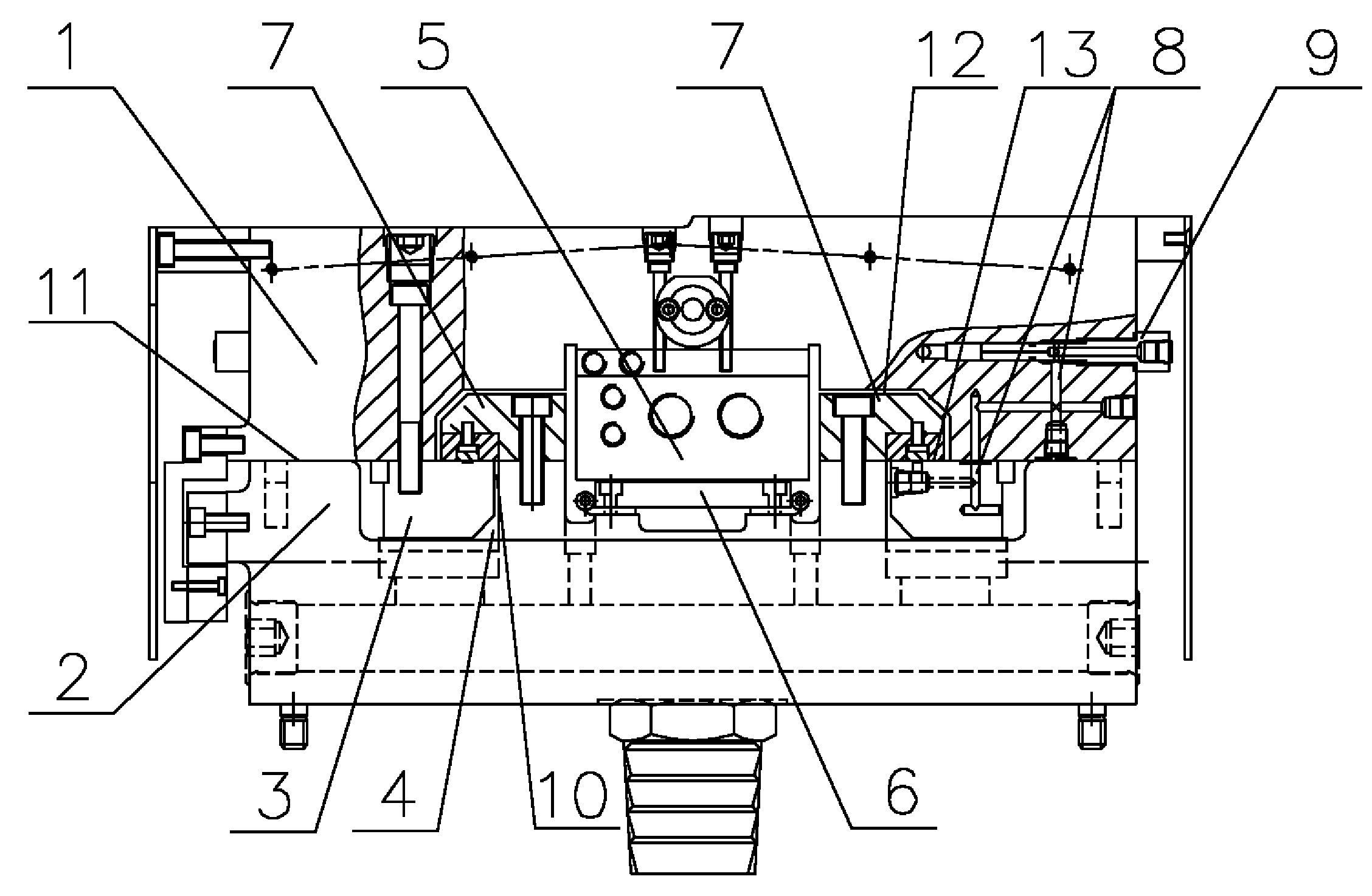 Linear feeding mechanism for machine tool