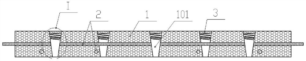 Dust filter plate for concrete mixing station