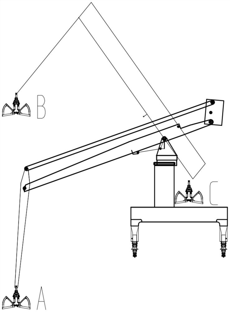 Automatic control method and device of crane and crane