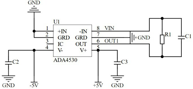 Gas chromatograph FID detection circuit