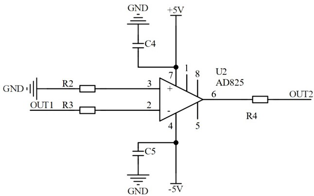 Gas chromatograph FID detection circuit