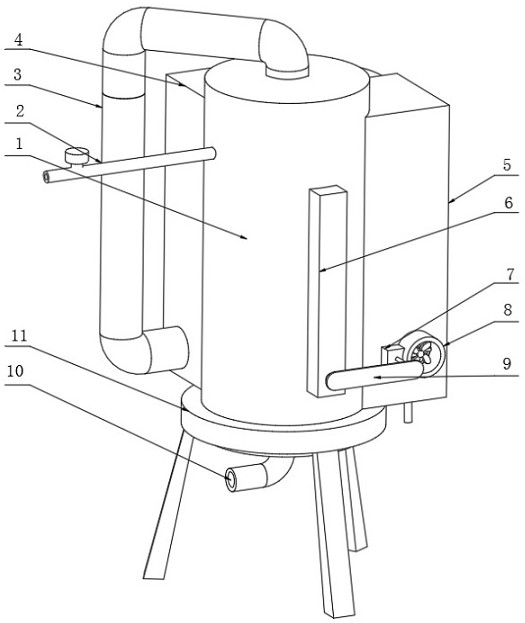 Heat supply device and method based on load prediction and heat progress consistency