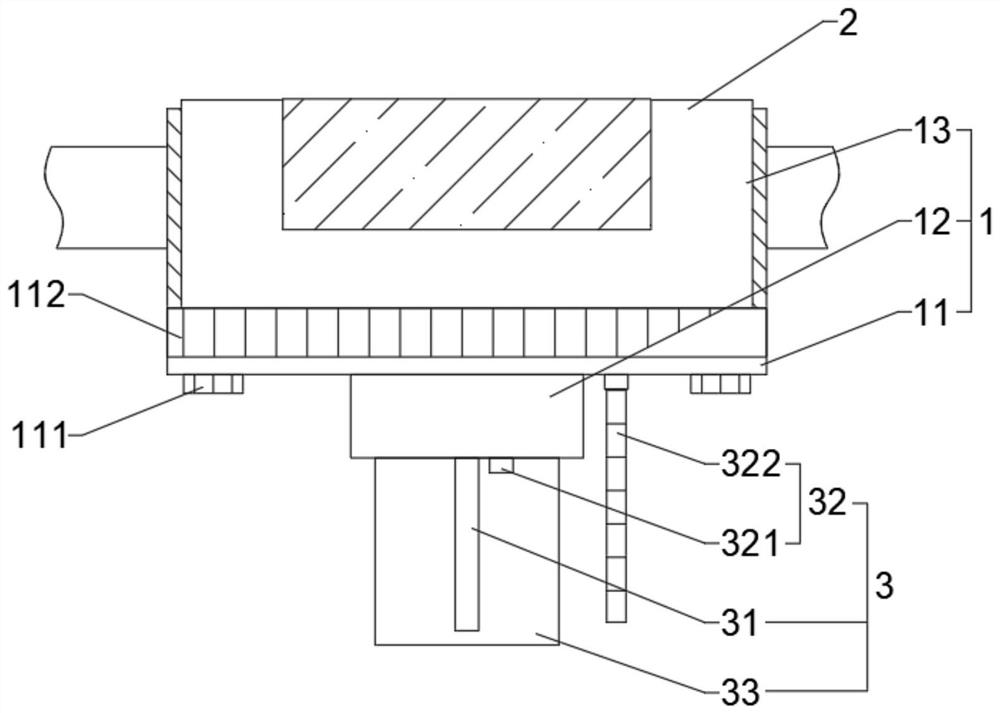 Leak detection device of semiconductor special gas conveying pipeline