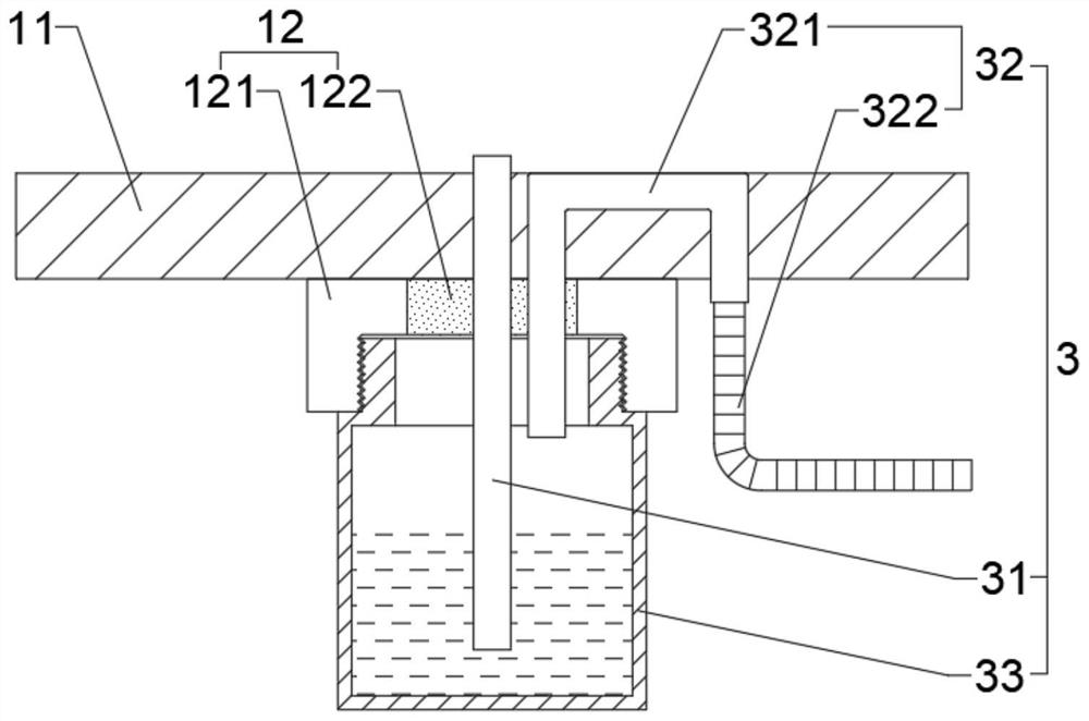 Leak detection device of semiconductor special gas conveying pipeline