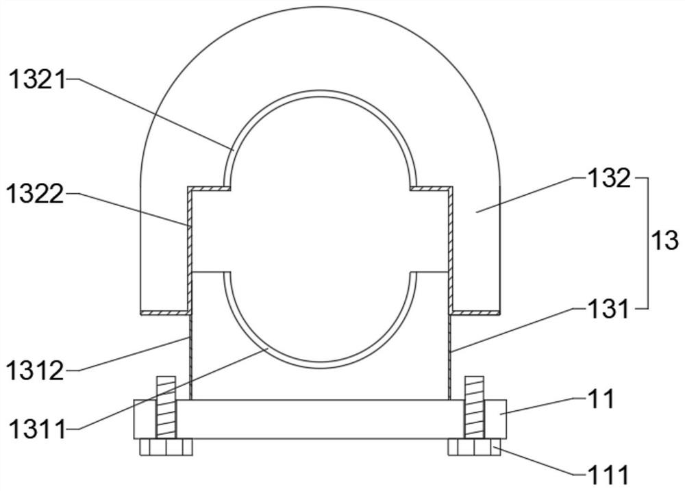 Leak detection device of semiconductor special gas conveying pipeline