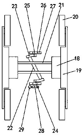 Soil removing device of oil-utilized peony planting