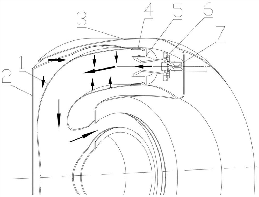 Low-emission backflow combustion chamber adopting circumferential and tangential oil supply mode