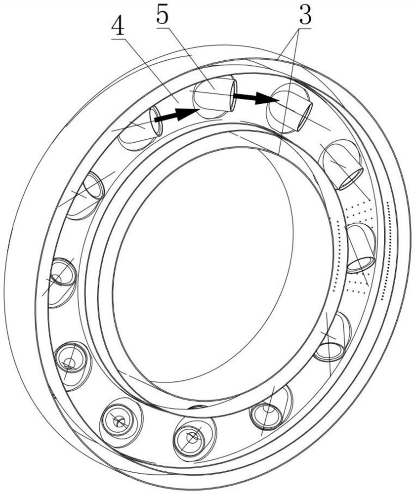 Low-emission backflow combustion chamber adopting circumferential and tangential oil supply mode