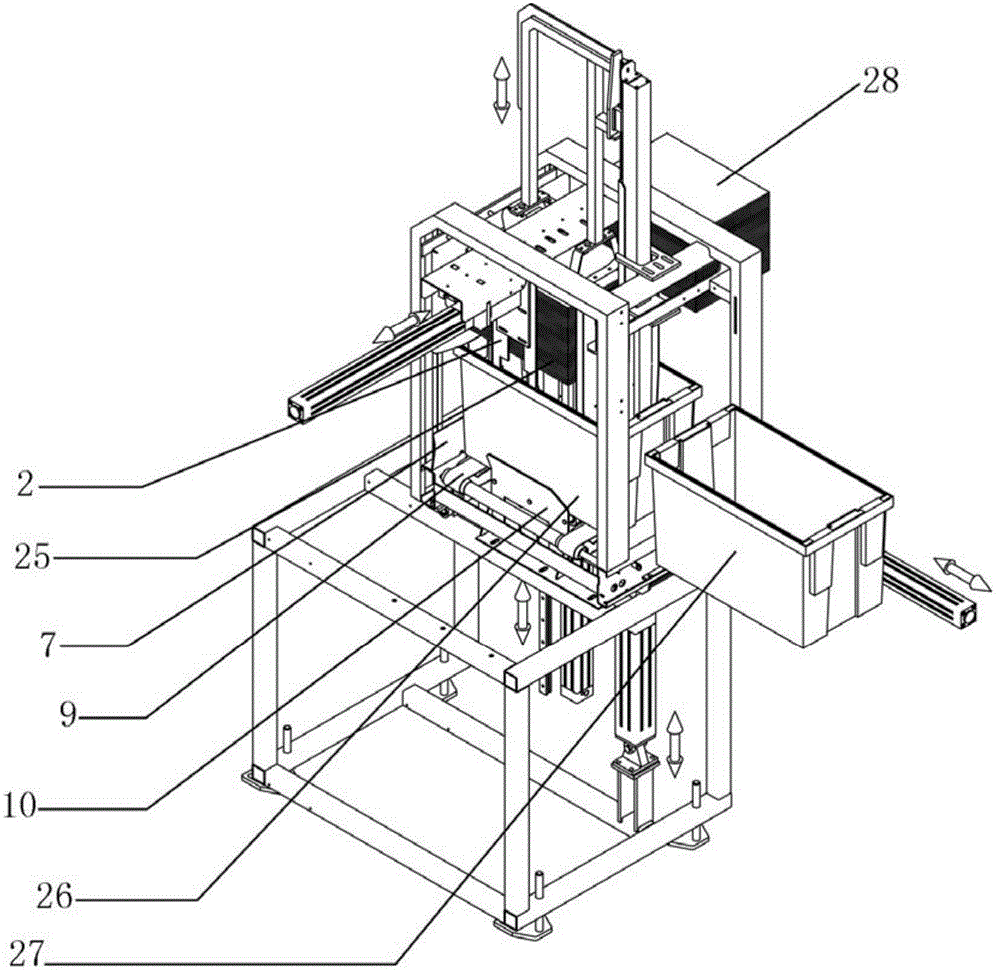 Mail pile and letter box separating equipment