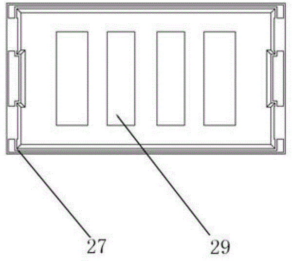 Mail pile and letter box separating equipment