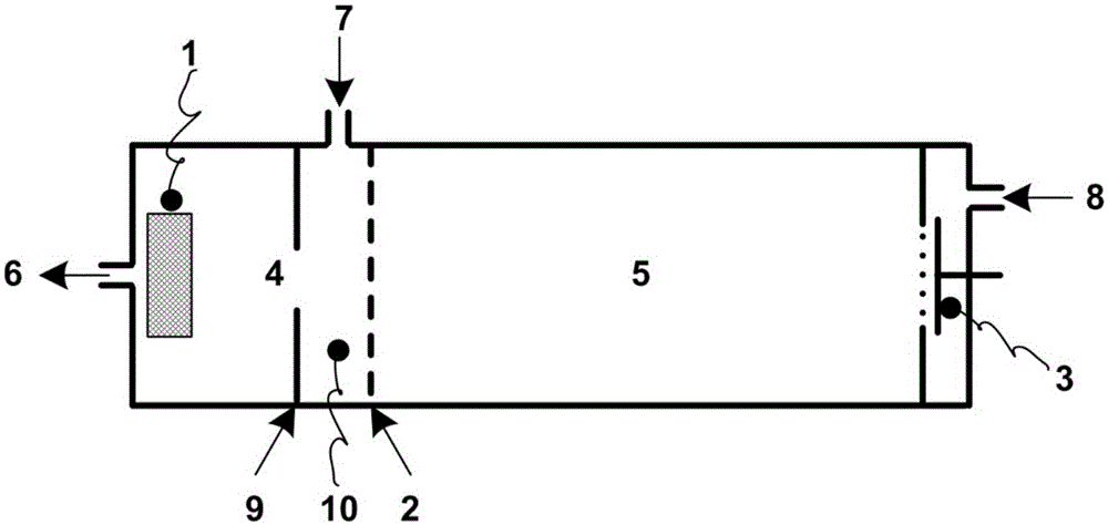 Pulse field enrichment ion migration tube