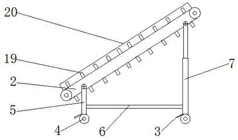 Stalk chopping and mixing feed preparation device