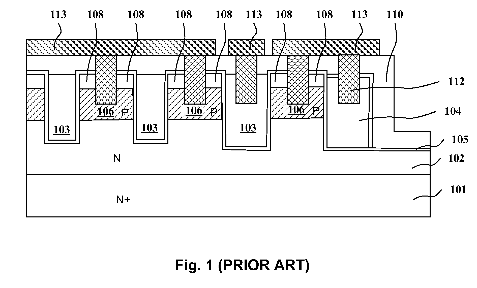 Trench MOSFET with Trench Termination and manufacture thereof