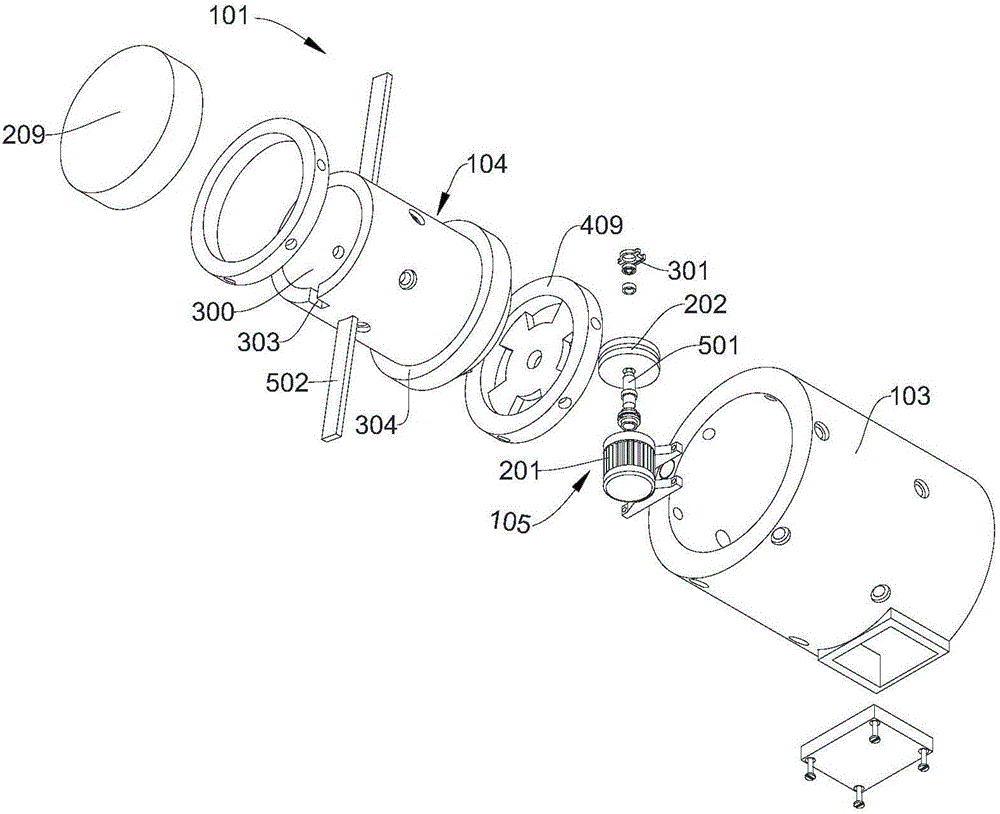 Ground locking device