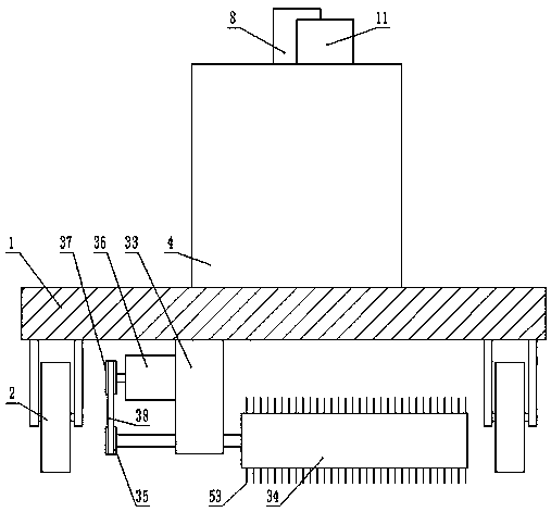 Asphalt pavement leveling device