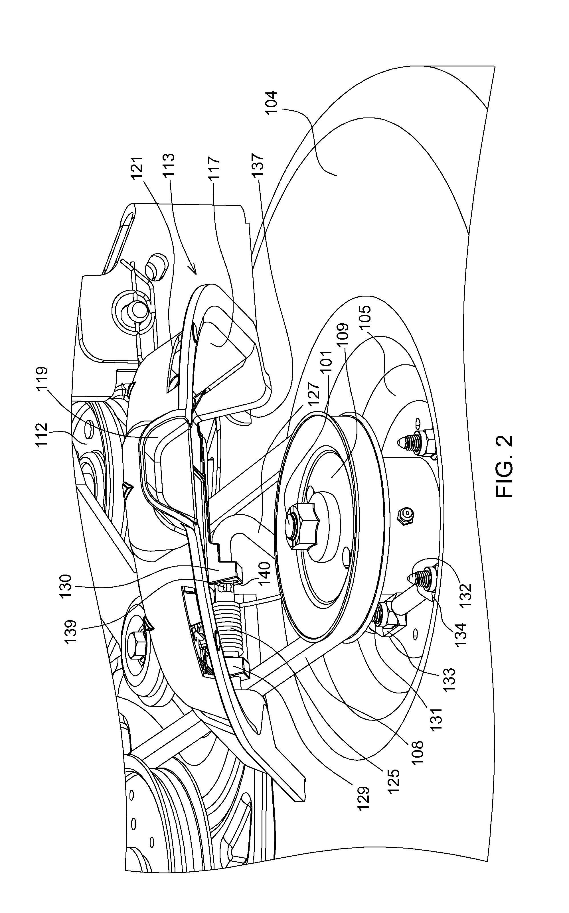 Mower deck spindle cover