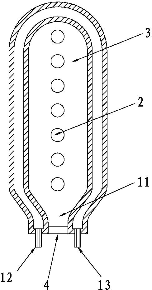 A light wave electric water heater