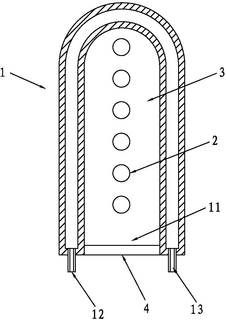 A light wave electric water heater