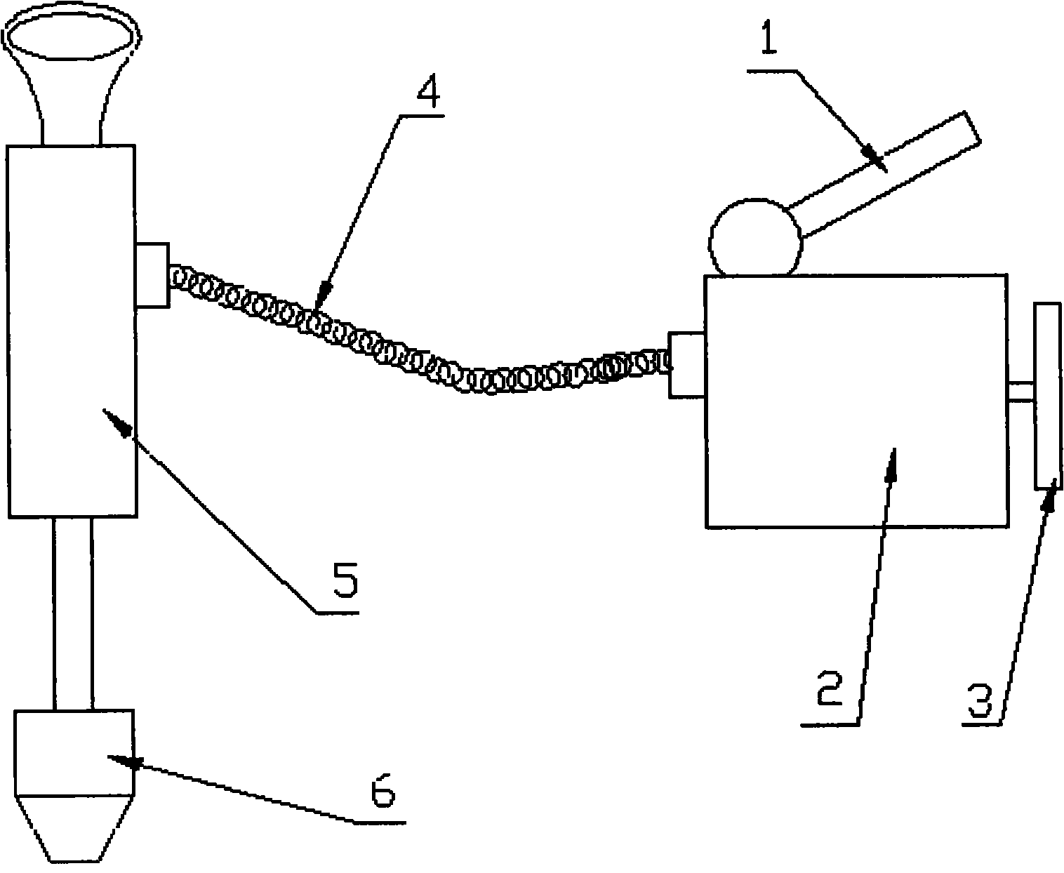 Novel foot-operated hand drill