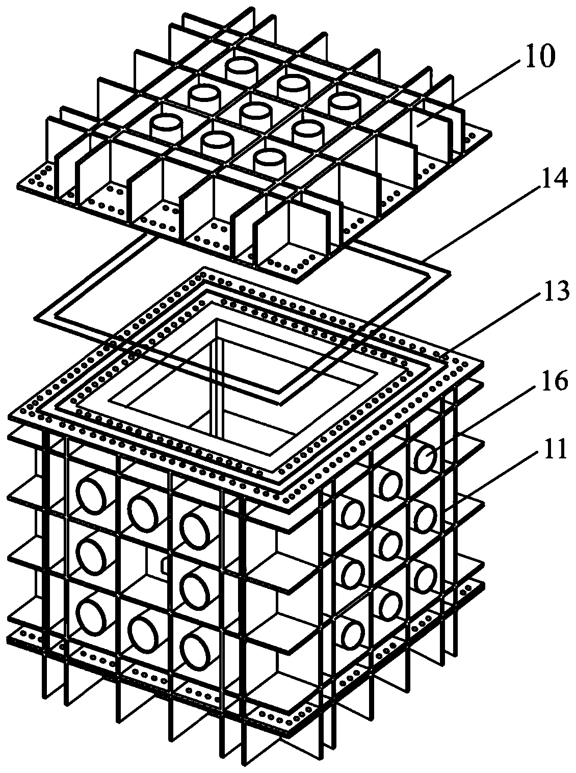 Large-burial-depth tunnel surrounding rock stabilization and support model test system under complex conditions