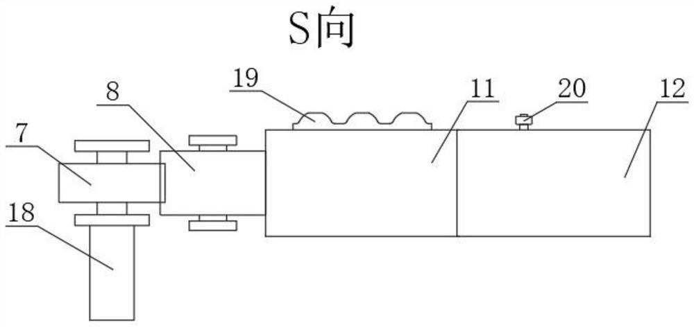 Intermittent feeding type tablet grinding device and using method thereof