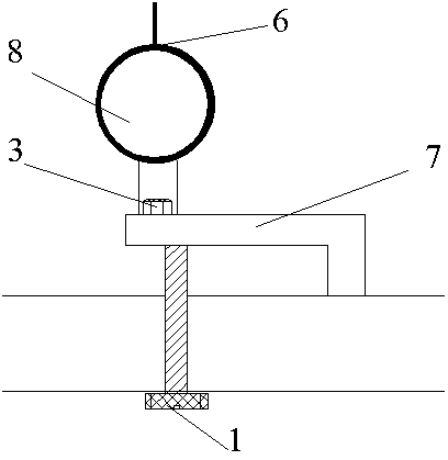 Hair temperature and humidity sensor based on optical fiber Bragg gratings and using method thereof