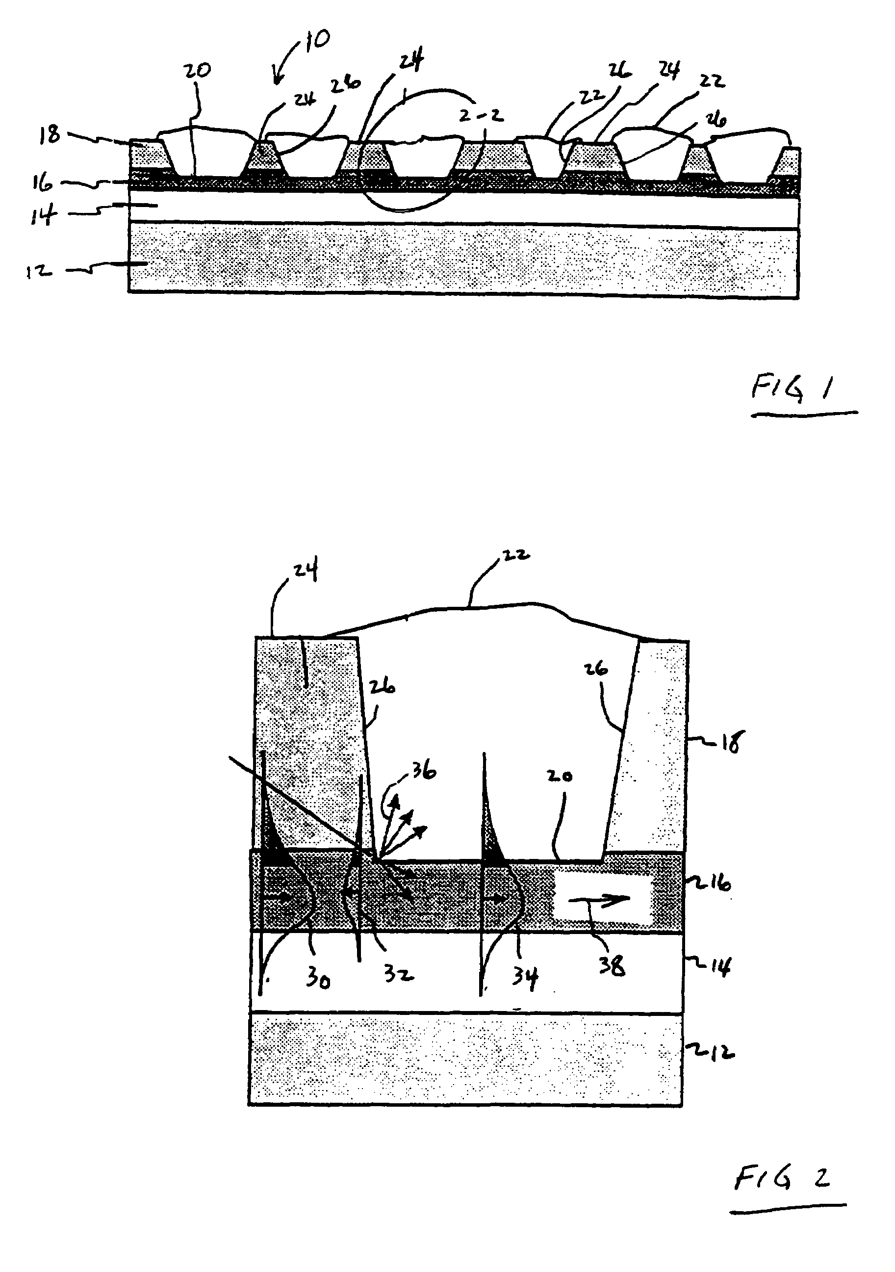 Integrated optical lightguide device