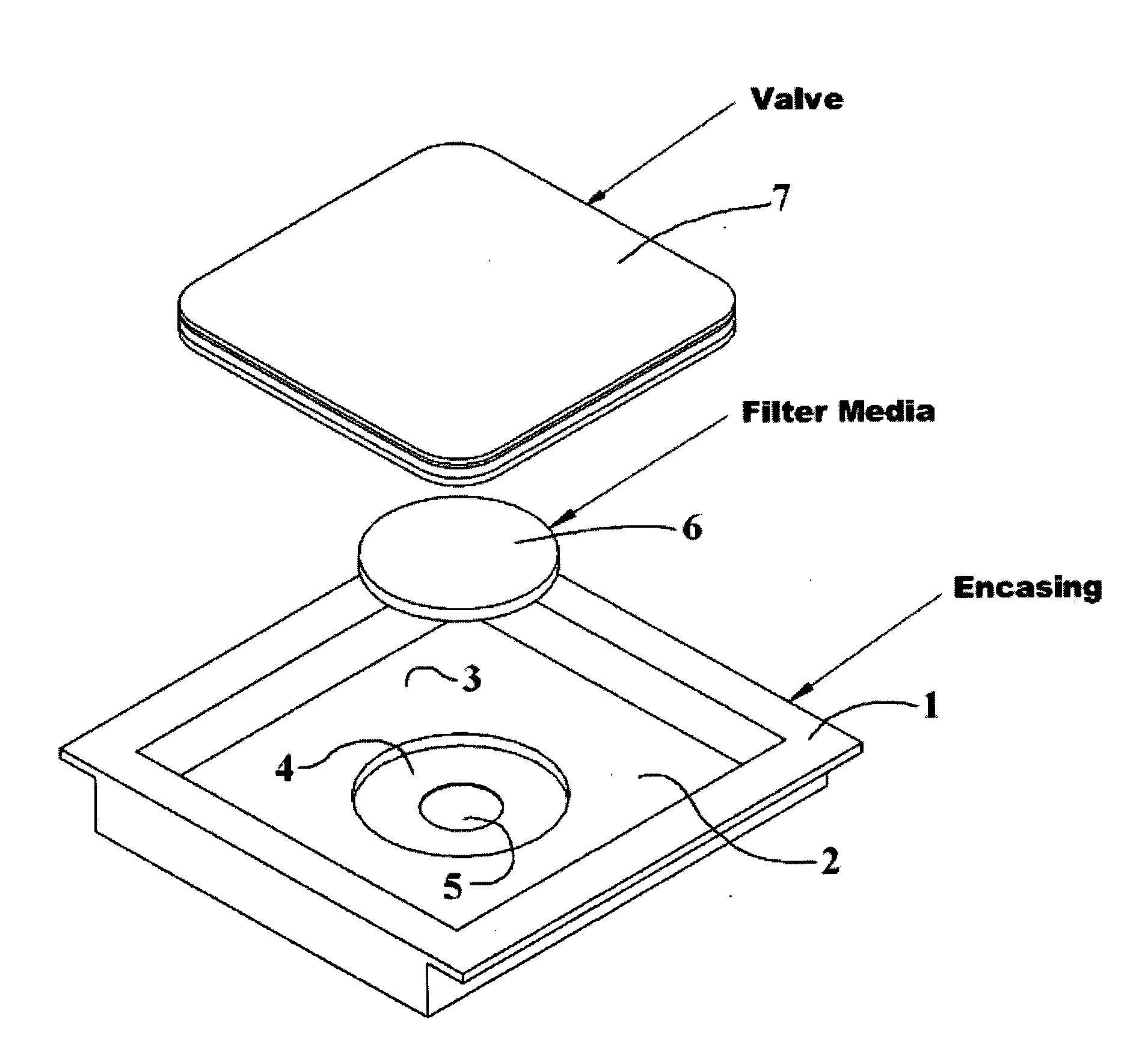 Interior-mountable pressure relief valve