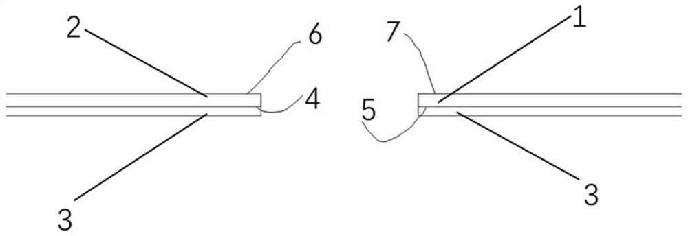 Transverse anti-symmetric elastic wave excitation device and preparation method