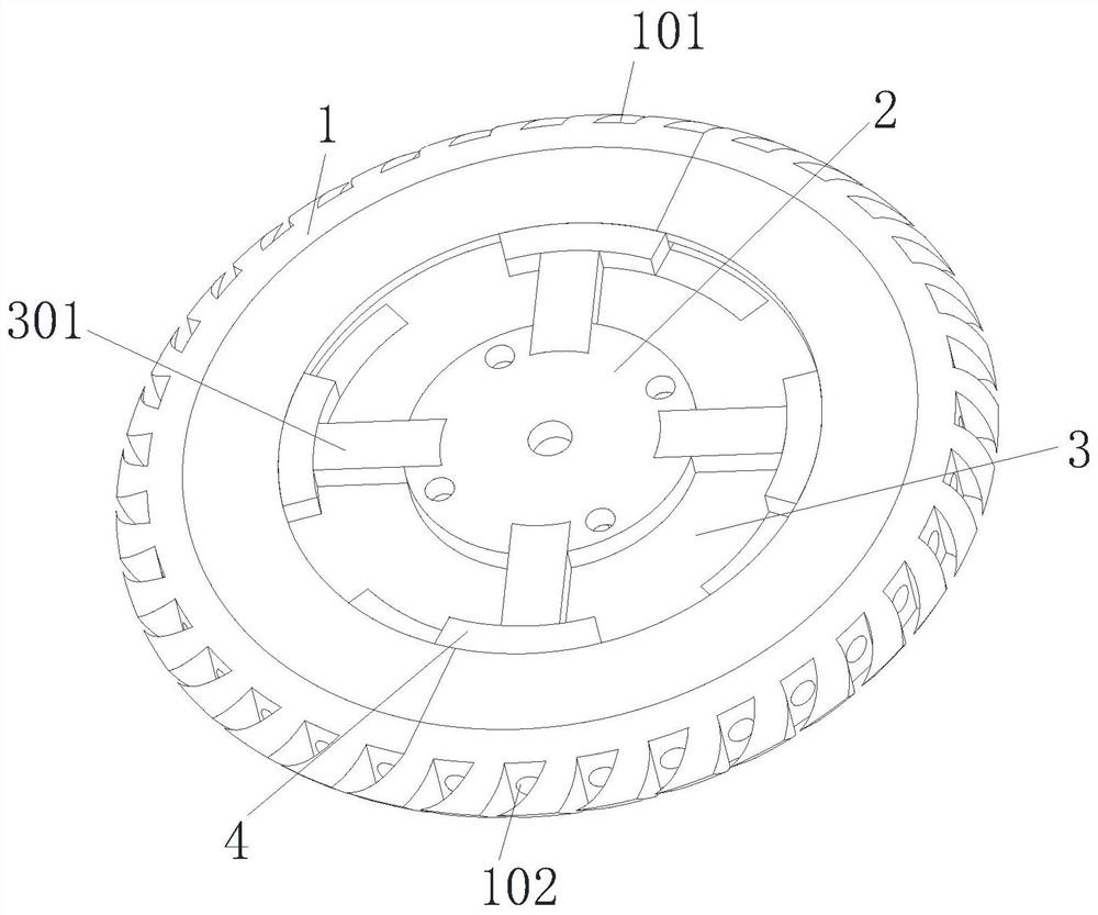 Diamond saw blade and laser welding preparation method thereof